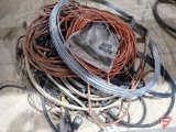 Extension cords, coil of bare wire