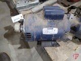 Leeson 5hp electric motor, 1740rpm, 230V, 1ph