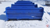 8' universal quick attach snow pusher