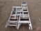 2' aluminum step ladder; ;4' aluminum step ladder; 6' aluminum step ladder
