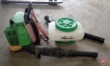 The Green Machine lawn leaf blower, insecticide applicator