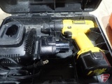 Dewalt DW926 9.6v cordless drill with batteries and charger