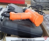 Black & Decker heat gun, 9.6v cordless rotary drill with charger
