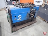 Miller Bobcat 225NT 8000w generator/welder, 2986 hours showing, on 4 wheel cart 27