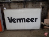 Lighted Vermeer sign, double sided, 61