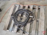 Electric cords, hydraulic hose
