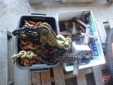 Assorted chains assorted animal traps