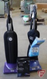 (2) Vacuum cleaners, Riccar super lite with bags