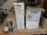 (6) Boxes assorted air filter material