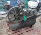 Iron Man air compressor, 2 cylinder, Honda gas motor, 11 hp
