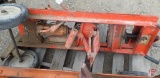 Hydraulic split, with top bar manually adjustable, unknown jack size