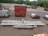 Set of aluminum ramps, 12', set of Buyers roof racks