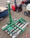 John Deere mower lift, hand screw