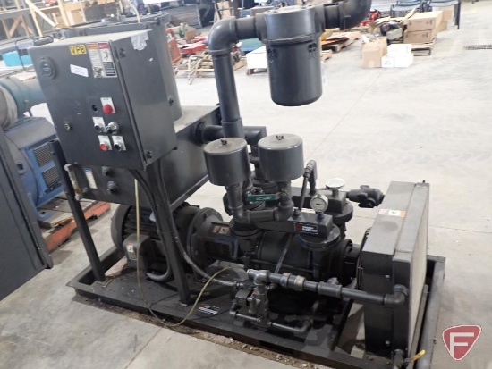 Travaini DynaSeal vacuum pump system, model TR0300V-1A, 26733 hours, sn 15153-02