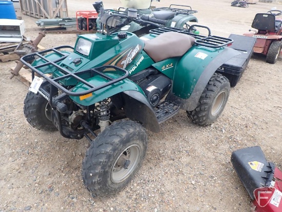 2000 Polaris Explorer 4x4 quad runner with concentric drive system, VIN 4XAAG25C0Y2437681