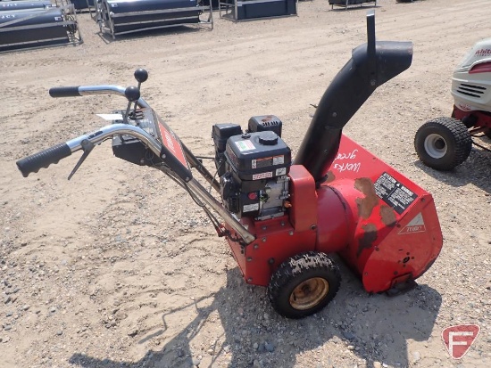 Toro 2 stage snow blower with a Predator gas engine 212CC, model 38040, 25"w