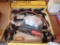 Tool Shop 10pc clamp set, dust mask, safety goggles