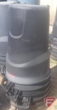 (7) Rubbermaid garbage cans