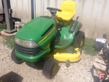 John Deere riding lawn mower, model LA145, 48