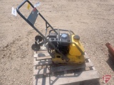 Wacker Neuson Vibroplate gas powered packer, Model WP1550, Honda GX 160 gas engine