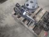 Star Forge Co. post mount drill, hand operated, appears to be missing a gear