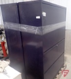 Filing cabinets (2), 4 shelf, 64.75