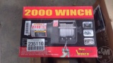 (UNUSED) WOOD POWER 2000 LB ELECTRIC WINCH