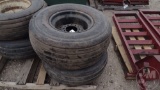 IMPLEMENT TIRES ON RIMS