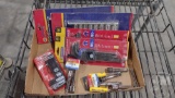 NEW HAND TOOLS; METRIC SOCKET SET, HEX KEY SETS, SCREWDRIVERS,