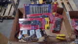 NEW HAND TOOLS; METRIC SOCKET SET, HEX KEY SETS, SCREWDRIVERS,