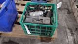 DRILLS, LAMINATE TRIMMER; CONTENTS OF CRATE