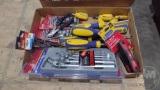 NEW HAND TOOLS; HEX KEY SETS, SCREWDRIVERS, 3/8