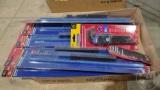 NEW HAND TOOLS; HEX KEY SETS, SOCKET RAILS