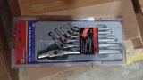 METRIC 6PC FLEX HEX KEY SETS (8), NEW