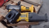 DEWALT DC527 18V FLUORESCENT LIGHT, CHARGER, DEWALT DW008 24 RECIPROCATING