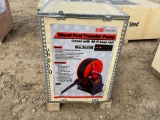 TMG INDUSTRIAL DIESEL FUEL TRANSFER PUMP WITH 49' HOSE REEL,