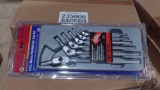 METRIC 6PC FLEX HEX KEY SETS (8), NEW