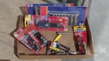 NEW HAND TOOLS; METRIC SOCKET SETS, HEX KEY SETS, 3/8