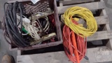 EXTENSION CORDS; CONTENTS OF CRATE