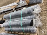 ROLLS OF PVC COATED POULTRY WIRE (10)