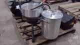 LP BURNER, LARGE ALIMINUM POT