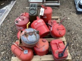 ASSORTMENT OF GAS CANS