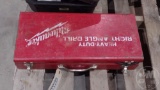 MILWAUKEE RIGHT ANGLE 1/2”...... DRILL WITH BITS