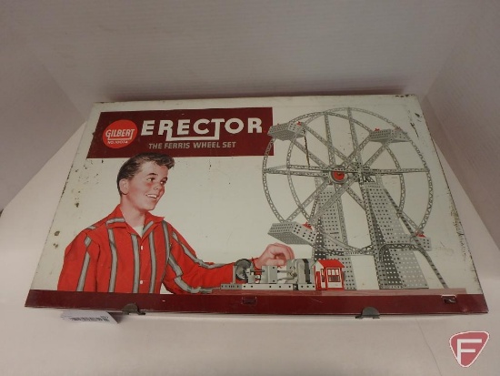 Gilbert Erector Set: No 10074 - The Ferris Wheel Set; 1960