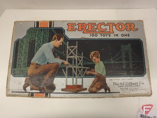 Gilbert Erector Set: No 2 1/2 - The Apprentice Set; 1953