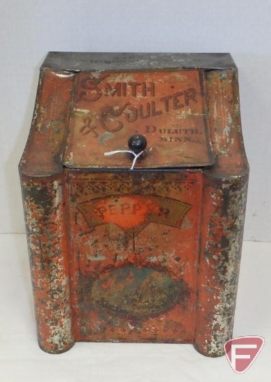 Smith & Coulter pepper tin from Duluth, MN