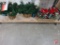 Christmas/Holiday: baskets with Bethlehem lights, hanging decorations
