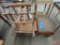 Foot stool, bench, vintage yarn winder