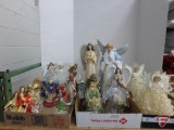 Angels: battery-operated, tree ornaments
