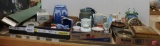 Alarm clocks, napkin rings, mugs, metal tray, Flensted mobile dinghy regatta. 4 boxes